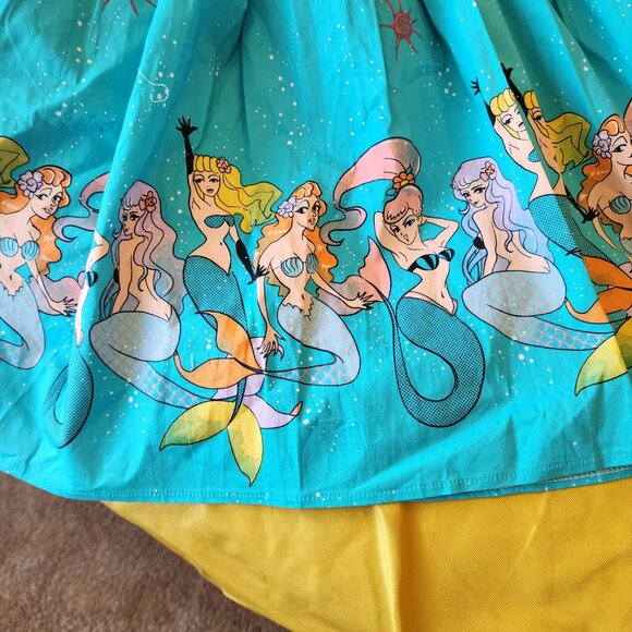 50s Style Pleated Midi Skirt - Medium - Picture 2 of 5